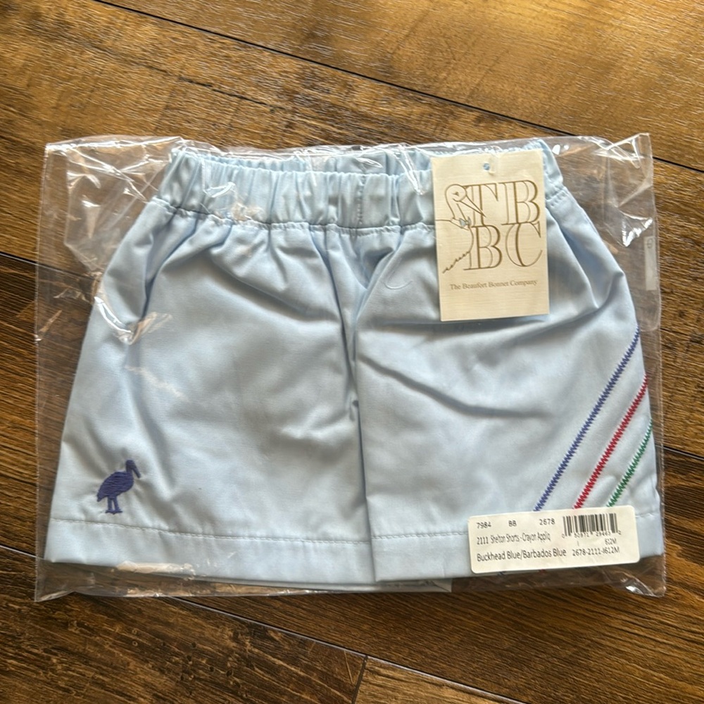 Brand New Beaufort Bonnet Company Swim Shorts 6-12M